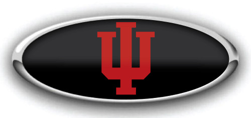 FORD INDIANA HOOSERS OVERLAY EMBLEM DECALS