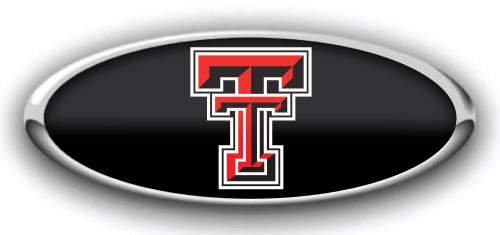 FORD TEXAS TECH RAIDERS OVERLAY EMBLEM DECALS