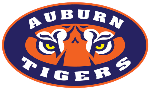 AUBURN TIGERS LEXUS RX350L OVERLAY EMBLEM VINYL DECALS