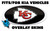 KIA OVERLAY EMBLEM KANSAS CITY CHIEFS DECALS