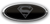 FORD SUPERMAN EMBLEM VINYL DECALS STEALTH DARK GRAY