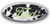 FORD OVERLAY EMBLEM DECAL COWHIDE BLACK HOT GREEN