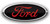 FORD LOGO OVERLAY EMBLEM DECAL NO RING 3PC KIT