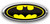 FORD BATMAN OVERLAY EMBLEM vinyl DECALS 3PC KIT