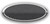 FORD OVERLAY CARBON FIBER EMBLEM DECAL STEALTH