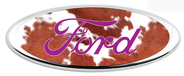 BROWN COWHIDE - PURPLE