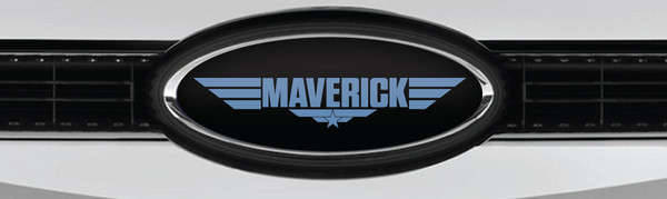 FORD MAVERICK TOPGUN OVERLAY EMBLEM DECALS AREA 51