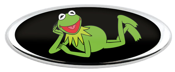 FORD KERMIT THE FROG OVERLAY EMBLEM DECALS