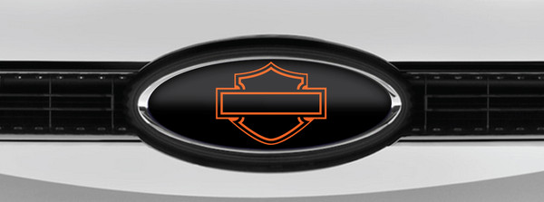 FORD HD SHEILD OVERLAY EMBLEM DECAL