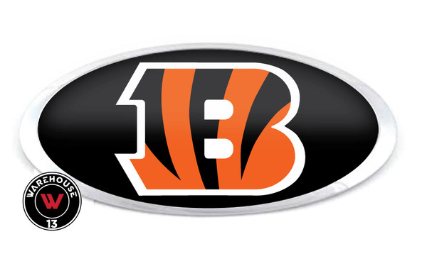 KIA OVERLAY EMBLEM NFL CINCI BENGALS DECALS