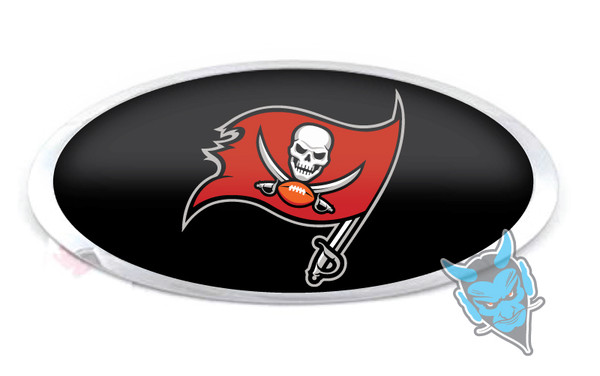 KIA OVERLAY EMBLEM BUCCANEERS DECALS