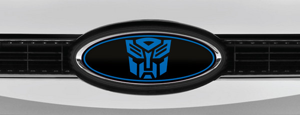 Ford Autobot Overlay Emblem Decals