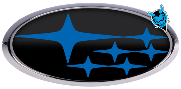 SUBARU LOGO OVERLAY EMBLEM DECALS