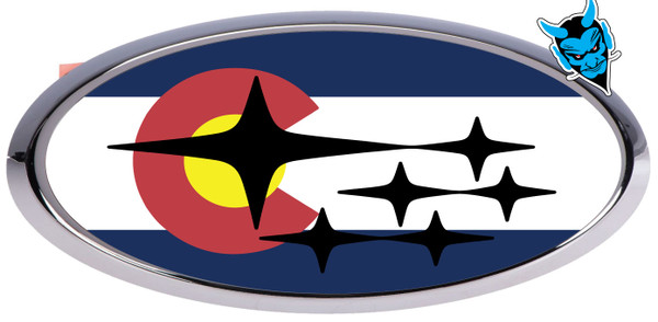 COLORADO STATE FLAG SUBARU OVERLAY DECALS STICKER SKINS WRAPS