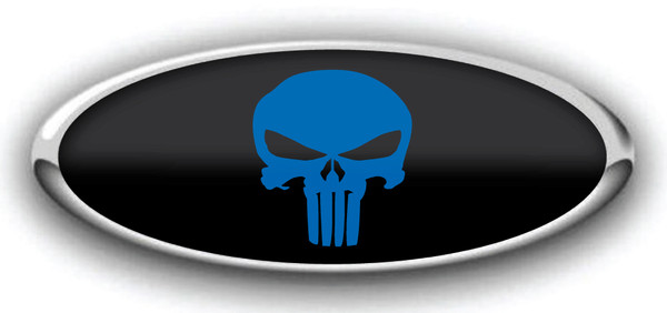 FORD PUNISHER OVERLAY EMBLEM BADGE COVER DECALS