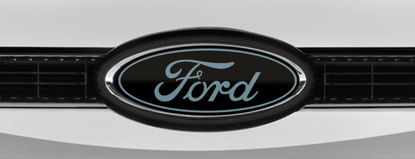 FORD LOGO OVERLAY EMBLEM DECAL BLACK AREA 51