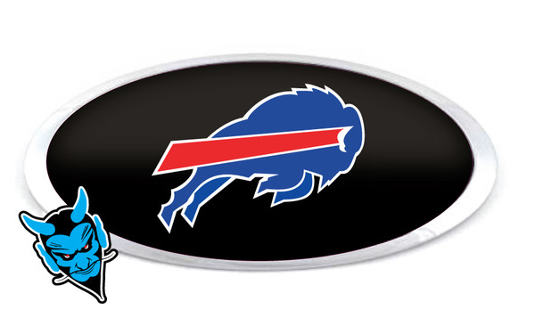 KIA OVERLAY EMBLEM BUFFALO BILLS DECALS