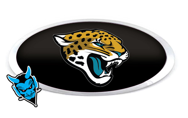 KIA OVERLAY EMBLEM JACKSONVILL JAGUARS DECALS