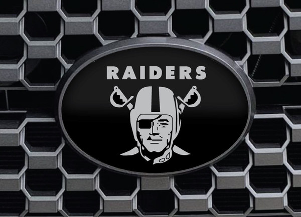 TOYOTA TUNDRA TACOMA LAS VEGAS RAIDERS OVERLAY EMBLEM DECAL