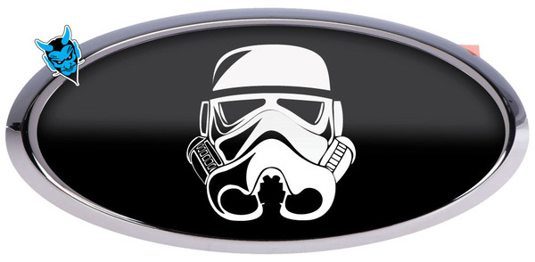 SUBARU STORM TROOPER LOGO OVERLAY EMBLEM DECALS