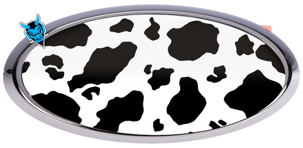 SUBARU COW PATTERN LOGO OVERLAY EMBLEM DECALS