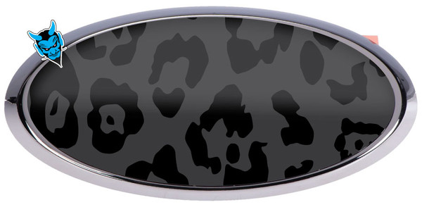 SUBARU STEALTH LEOPARD PATTERN LOGO OVERLAY EMBLEM DECALS