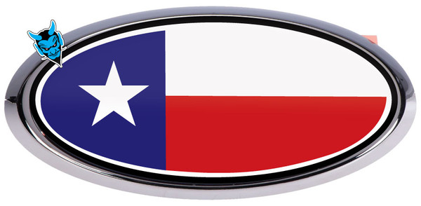 SUBARU TEXAS STATE FLAG OVERLAY EMBLEM DECALS