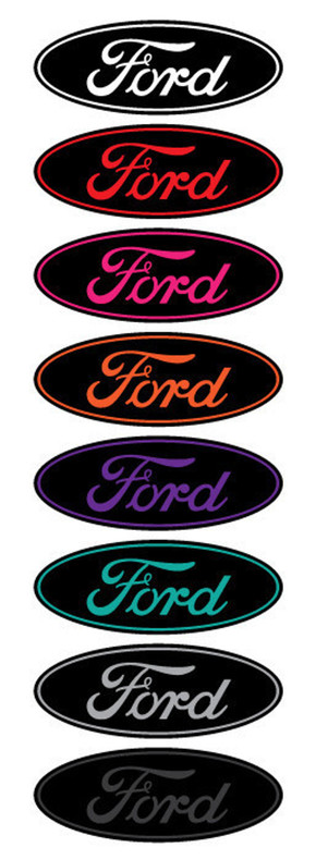 Are they that good? Ford Center Cap Overlay Decals — Cast Vinyl with Clear UV Laminate