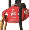 The D5 Descender has been designed for use on 1/2" (12.7mm) rope. The D5 is EN12841:2006/C and is compliant with NFPA G and ANSI Z359.4:2013 and developed for the North American Fire & Rescue and Tower Climbing markets, which typically use 1/2" ropes.   The D5 is a double-stop device with an auto-lock function, which is activated whenever the operator releases the handle; and a panic-brake function, which is not overly sensitive in normal use. The D5 also has a double-locking safety mechanism.  In addition to the locking button, the side plates are designed such that the plates cannot be rotated open, whilst under load, due to the position of the carabniner.     The D5 is easy to attach/detach from the rope, without having to detach from the harness, therefore eliminating the risk of accidental dropping of the device. The D5 features a progressive cam action, which offers precise control during low or high speeds.  The cam is made from high grade, solid Stainless Steel, for maximum durability, even in harsh environments, such as Geotech work.   Click here to see a video of the D5 in action.