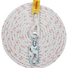 ROPE LIFELINE WITH SNAP HOOK, 50-FEET