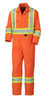 PIONEER 5555T FLAME RESISTANT/ARC RATED SAFETY COVERALLS - HI-VIZ ORANGE (TALL)