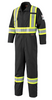 These coveralls feature superior flash fire and arc flash protection and will keep you comfortable, productive, and visible on the jobsite.

• FR-Tech® 88% premium cotton blended with 12% high-tenacity nylon, 7 oz (240 GSM)

• Material and all components meet CGSB 155.20-2017 and NFPA 2112-2018 certified to UL

• Flame-resistant material is guaranteed for the life of the garment

• Startech® FR reflective tape provides maximum visibility

• Action-back style allows ease of movement and ample range of motion

• 7 storage pockets: 2 back, 2 chest, 2 side, 1 tool

• 2 pass-through pockets allow easy access to pockets underneath the coveralls

• Industrial wash compliant
