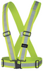 PIONNER 5592 ADJUSTABLE 4-POINT TEAR-AWAY ADJUSTABLE SAFETY SASH - HI-VIZ YELLOW/GREEN