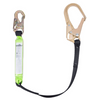 PEAKWORKS SA-6402-4 SHOCK ABSORBING SINGLE LEG LANYARD - SNAP & FORM HOOKS- 4' (1.2M)