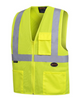 PIONEER 6922 SAFETY VEST WITH 2" TAPE - HI-VIZ YELLOW/GREEN