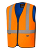 PIONEER 935 THERMOSTAT HI-VIZ COOLING SAFETY VEST - ORANGE