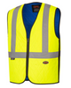 PIONEER 936 THERMOSTAT HI-VIZ COOLING SAFETY VEST - YELLOW/GREEN