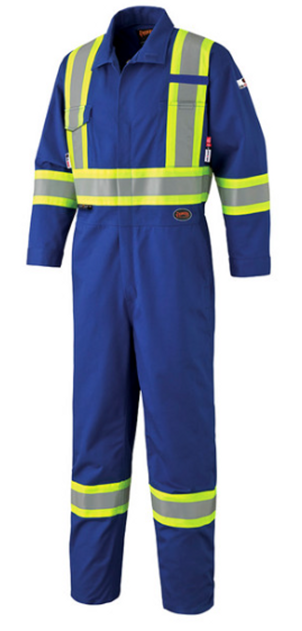 PIONEER 7706 FR-TECH® FLAME RESISTANT/ARC RATED 7OZ COVERALL - ROYAL