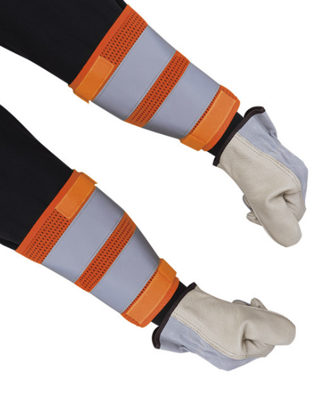 PIONEER 166A TRAFFIC CUFFS - HI-VIZ ORANGE (PAIR)