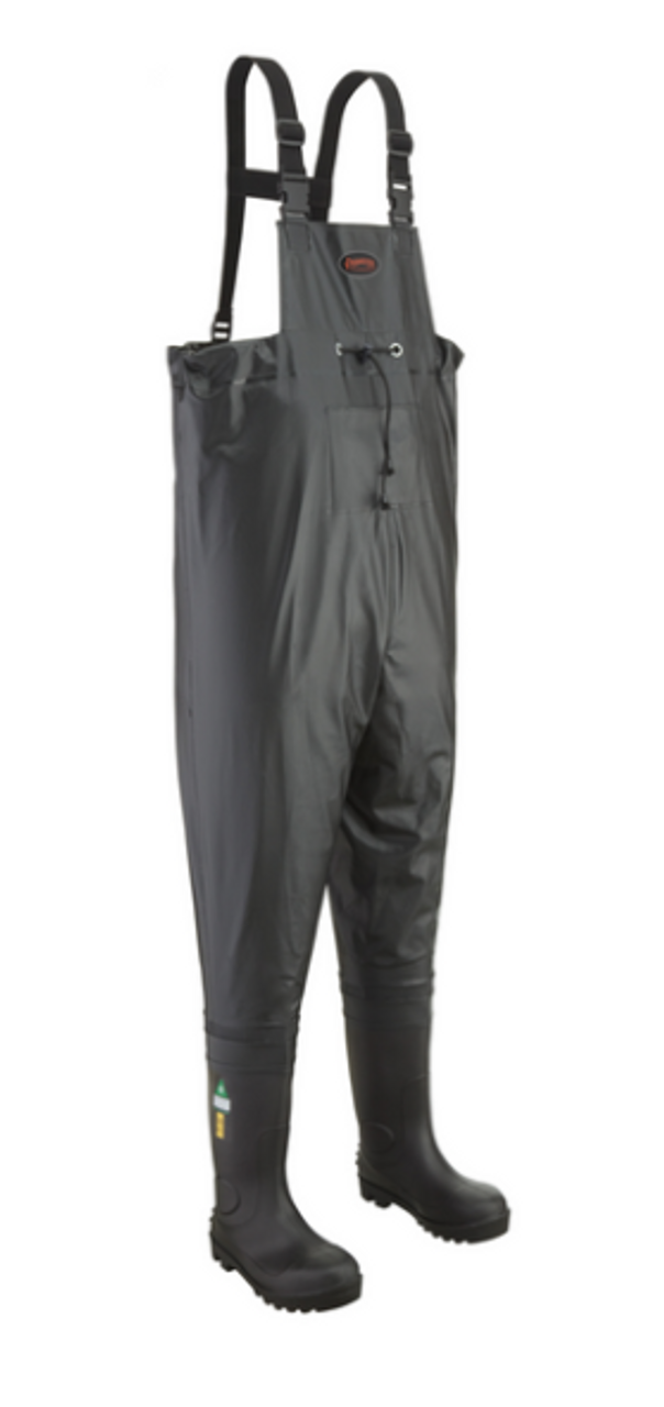 1043 STEEL TOE/STEEL PLATE CHEST WADER