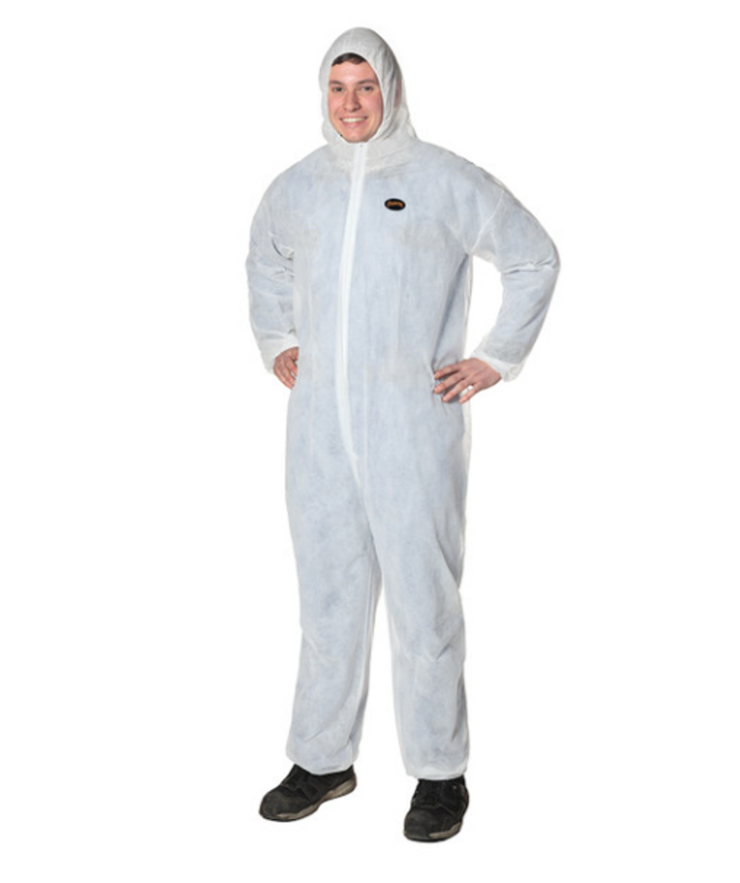 PIONEER 2035 DISPOSABLE POLYPROPYLENE COVERALL - WHITE