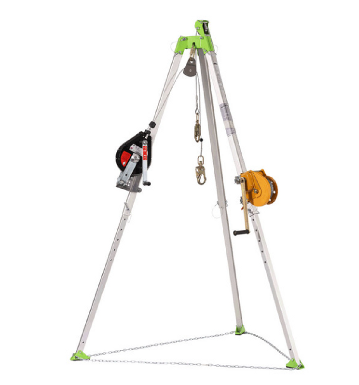 CSK3-60 CONFINED SPACE KIT: TRIPOD, 3-WAY 60' (18 M) SRL, 65' (20 M) MAN WINCH AND BAG