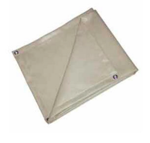 6' X 6' Heat Treated Fiberglass Welding Blanket, 18 oz. Beige - BIS-18-0606