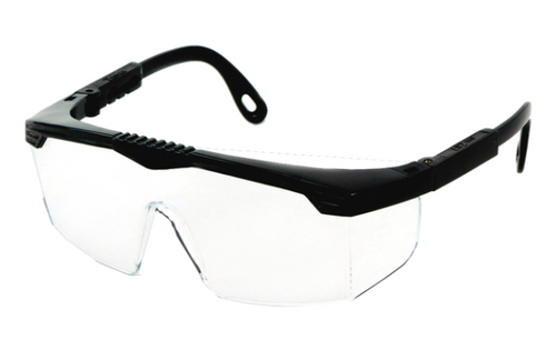• Made using virgin, unitary polycarbonate lenses
• Provides 99.9% UV protection
• Ideal for construction, shop and general eye protection applications
• Classic one-piece molded lens offers excellent front/side protection
• Lightweight, comfortable and very affordable
• Arms are extendable for maximum fit and comfort
• S73801 offers same features but with a smaller frame for narrow faces
• Meets ANSI Z87.1-2015 standards and cUL certified to CAN/CSA Z94.3-2015 standards