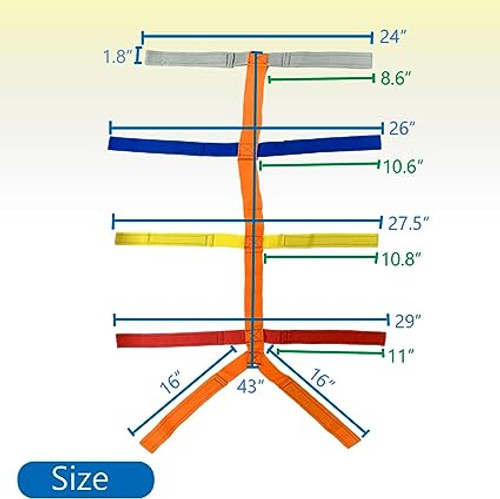 Spineboard strap allow safe and easy transfer for the patient. Quickly applied and fix the patient to the backboard comfortable for rescuers to carry with them in difficult terrain.
Saving half of the time for first aid, bright colors for identification immediatly, when tying the patient in precious time, color coding can quickly fix the patient according to the position.
Durable nylon, provide strong support and immobilization for the stretcher.
Suitable for spine boards or scoop stretchers.
Efficient for emergency situation, such as hosp-ital and first aid emergency centers, earthquake rescue, fire brigade emergency rescue, traffic accidents, camping, extreme sport, survival in the wild.