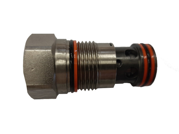 Free Flow Nose to Side Check Valve  |  40GPM  |  T-5A Cavity  |  4PSI Cracking Pressure