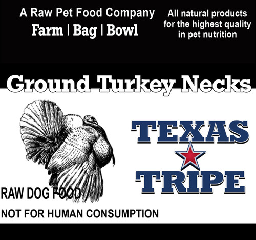 Ground Turkey Necks 20 lb case