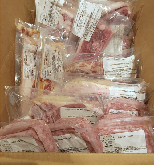 Cedar Hill Farms - Family Pork Pack - 40 lb case