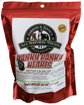 Gibson & Danes A/N Treats Hanky Panky Hearts  8 oz