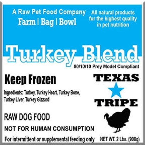 Turkey Blend 20 lb case